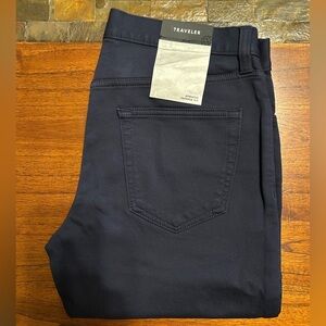 Banana Republic Men's Navy Athletic -tapered Pants 31X30